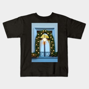 Christmas Window Kids T-Shirt